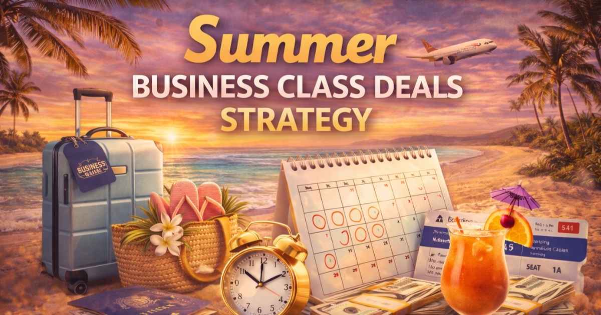 Summer Business Class Deals Strategy